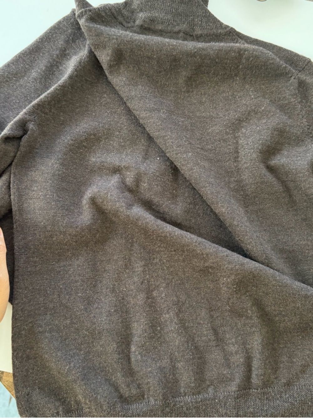 Vintage 1990 Brooks Brothers Silk Cashmere Wool Blend turtleneck sweater Medium - Picture 13 of 13